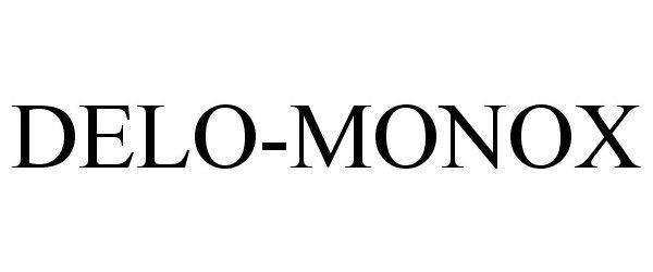 Trademark Logo DELO-MONOX