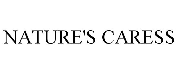 Trademark Logo NATURE'S CARESS
