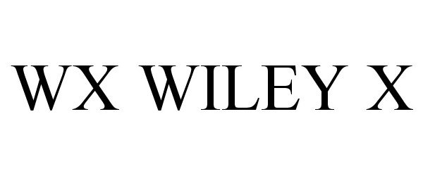  WX WILEY X