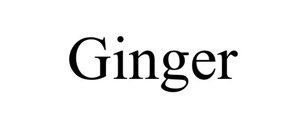 Trademark Logo GINGER