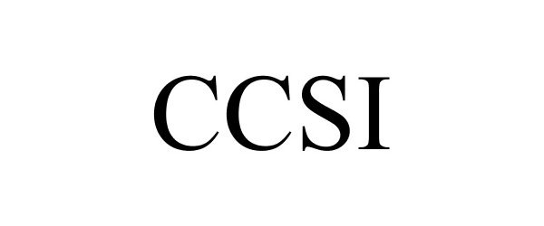 Trademark Logo CCSI
