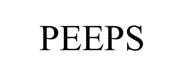 Trademark Logo PEEPS