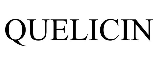 Trademark Logo QUELICIN
