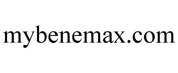 Trademark Logo MYBENEMAX.COM