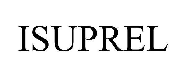 Trademark Logo ISUPREL