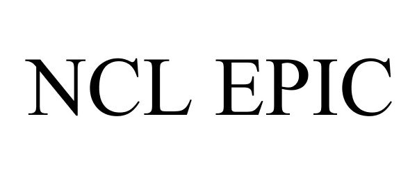 Trademark Logo NCL EPIC