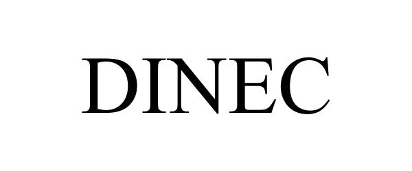 Trademark Logo DINEC