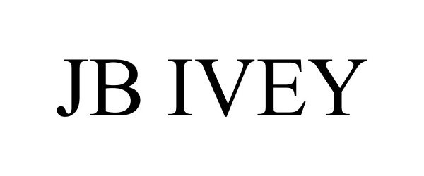 Trademark Logo JB IVEY