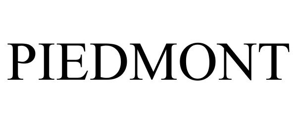 Trademark Logo PIEDMONT