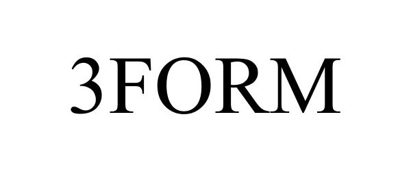 Trademark Logo 3FORM