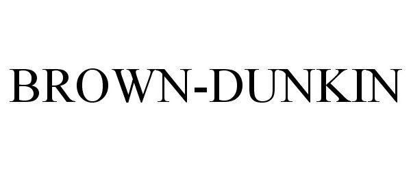 Trademark Logo BROWN-DUNKIN