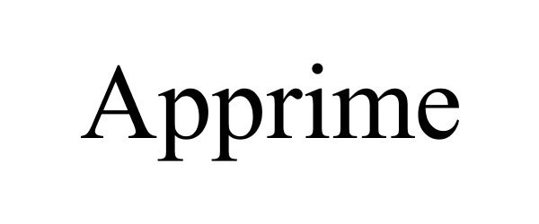 Trademark Logo APPRIME