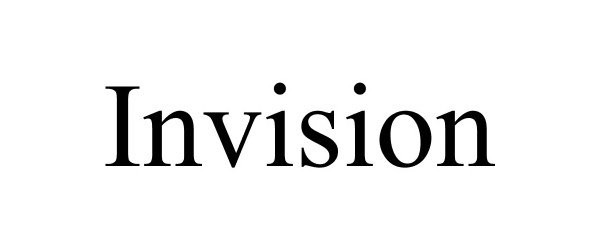 Trademark Logo INVISION