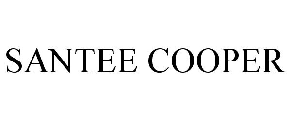 Trademark Logo SANTEE COOPER