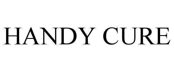 Trademark Logo HANDY CURE
