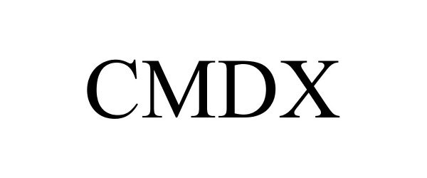 Trademark Logo CMDX