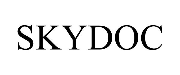 Trademark Logo SKYDOC