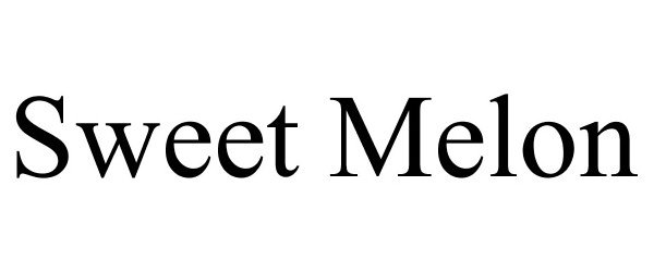 Trademark Logo SWEET MELON