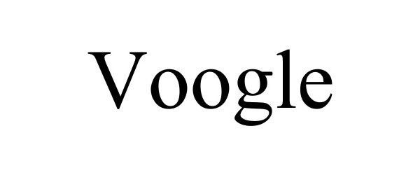 Trademark Logo VOOGLE