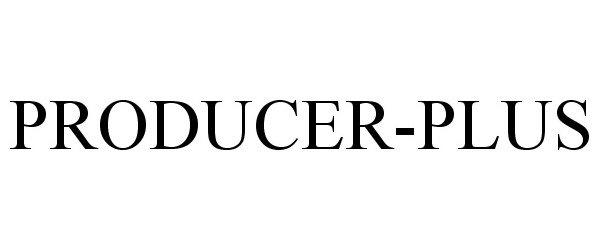 Trademark Logo PRODUCER-PLUS