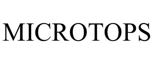 Trademark Logo MICROTOPS