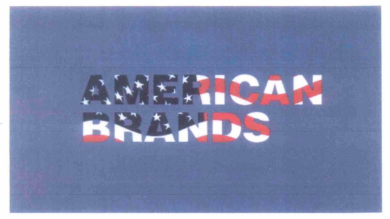 Trademark Logo AMERICAN BRANDS