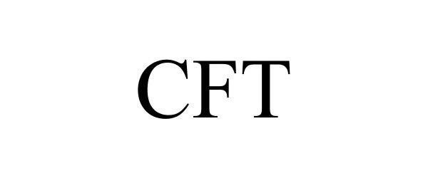 Trademark Logo CFT