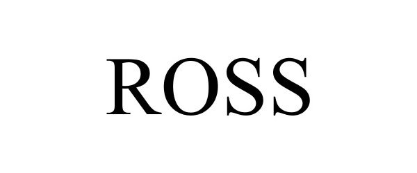 Trademark Logo ROSS