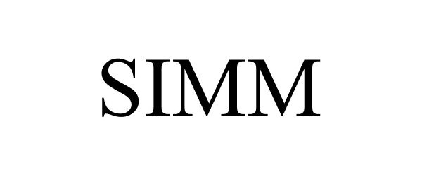 Trademark Logo SIMM