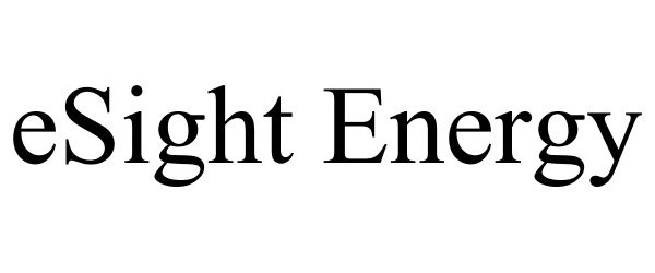  ESIGHT ENERGY