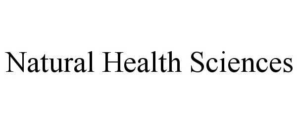 NATURAL HEALTH SCIENCES