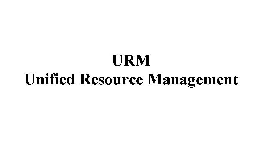 Trademark Logo URM UNIFIED RESOURCE MANAGEMENT