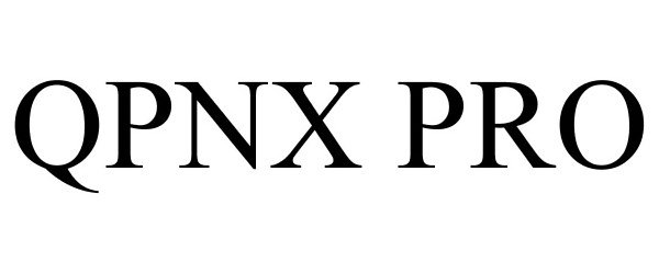 Trademark Logo QPNX PRO