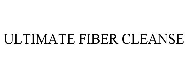  ULTIMATE FIBER CLEANSE