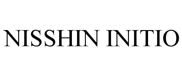 Trademark Logo NISSHIN INITIO