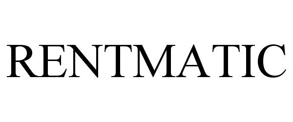 Trademark Logo RENTMATIC