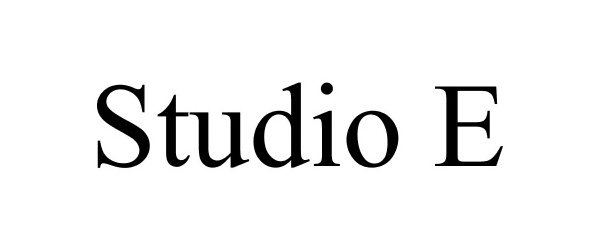 Trademark Logo STUDIO E