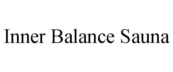 Trademark Logo INNER BALANCE SAUNA