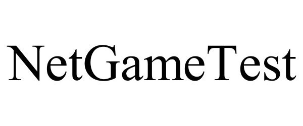 Trademark Logo NETGAMETEST