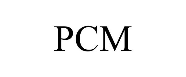 Trademark Logo PCM