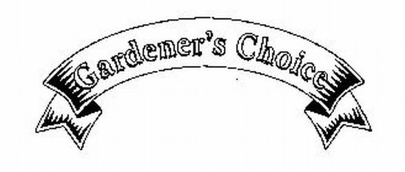 Trademark Logo GARDENER'S CHOICE