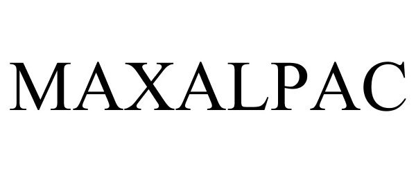 Trademark Logo MAXALPAC