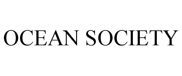  OCEAN SOCIETY