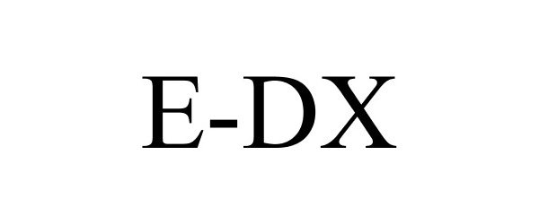 Trademark Logo E-DX