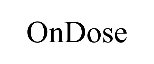 Trademark Logo ONDOSE