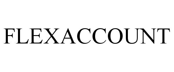 Trademark Logo FLEXACCOUNT