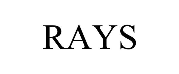 Trademark Logo RAYS