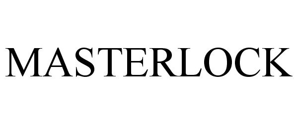Trademark Logo MASTERLOCK