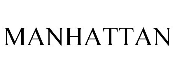 Trademark Logo MANHATTAN