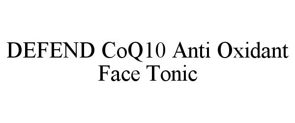  DEFEND COQ10 ANTI OXIDANT FACE TONIC